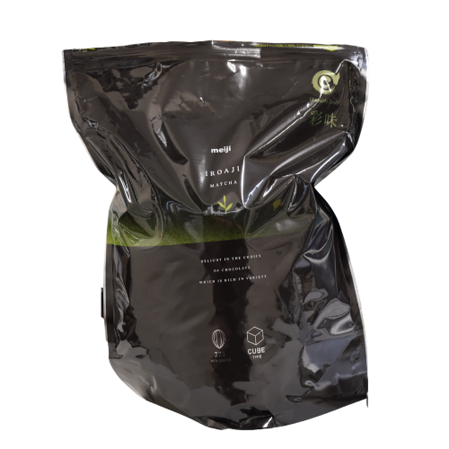 明治 | チョコレート 彩味 抹茶 / 2kg | 【業務用】製パン・製菓の